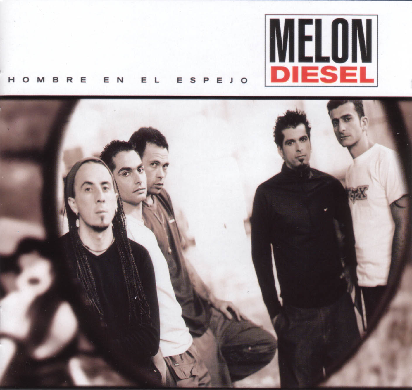 Cartula Frontal de Melon Diesel - Hombre En El Espejo
