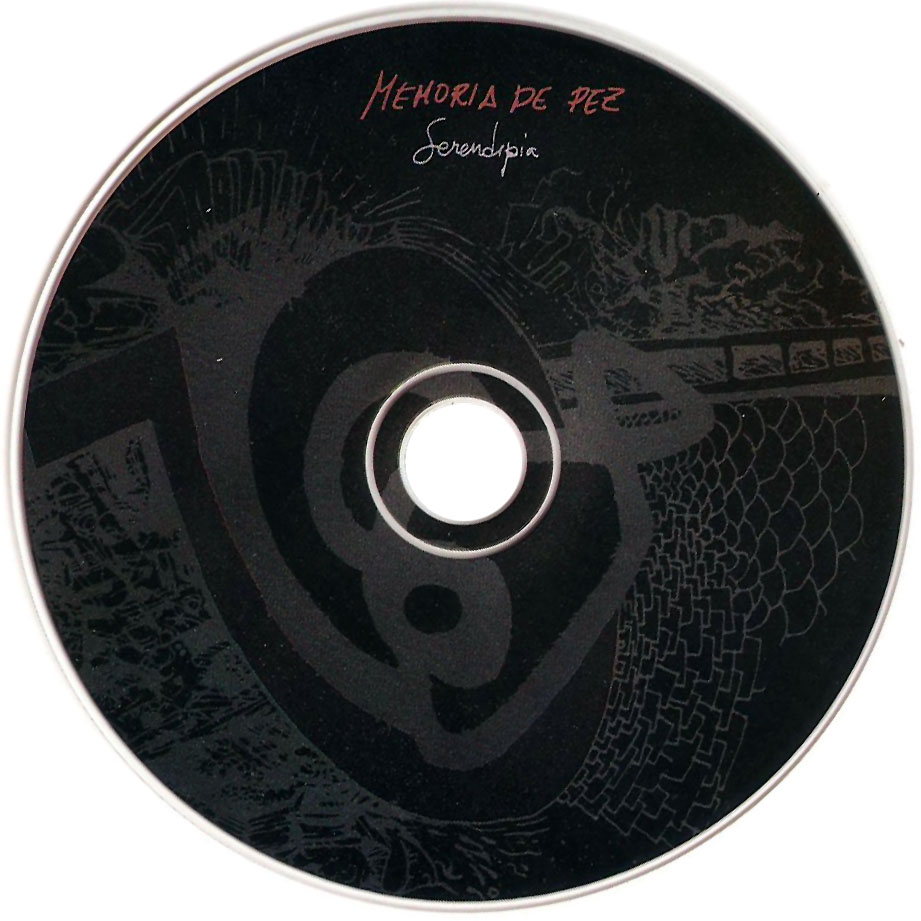 Cartula Cd de Memoria De Pez - Serendipia