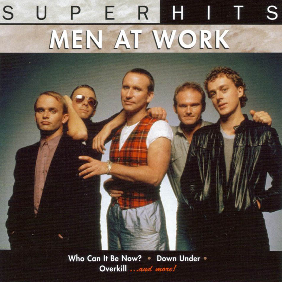 Cartula Frontal de Men At Work - Super Hits