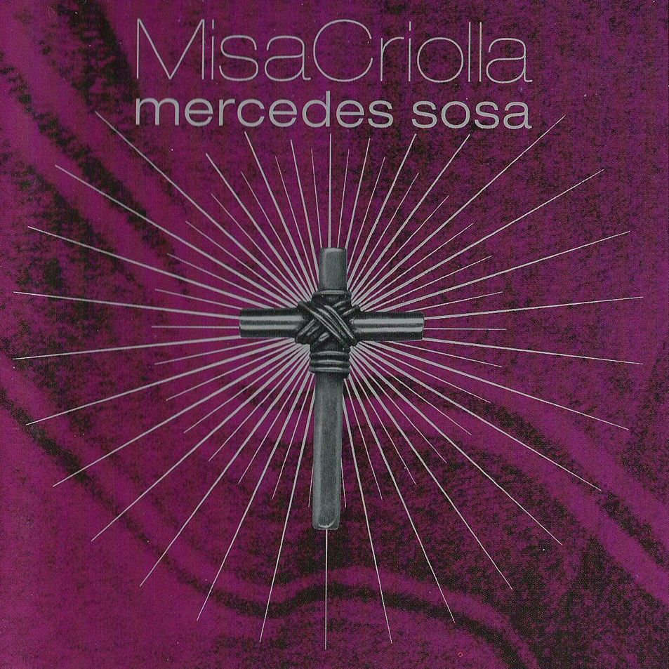 Cartula Frontal de Mercedes Sosa - Misa Criolla