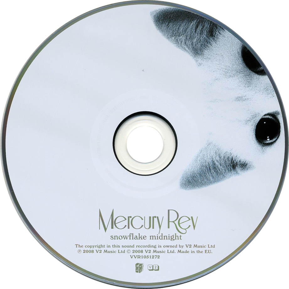 Cartula Cd de Mercury Rev - Snowflake Midnight