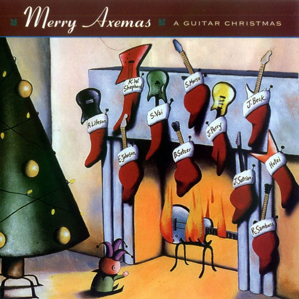 Cartula Frontal de Merry Axemas - A Guitar Christmas