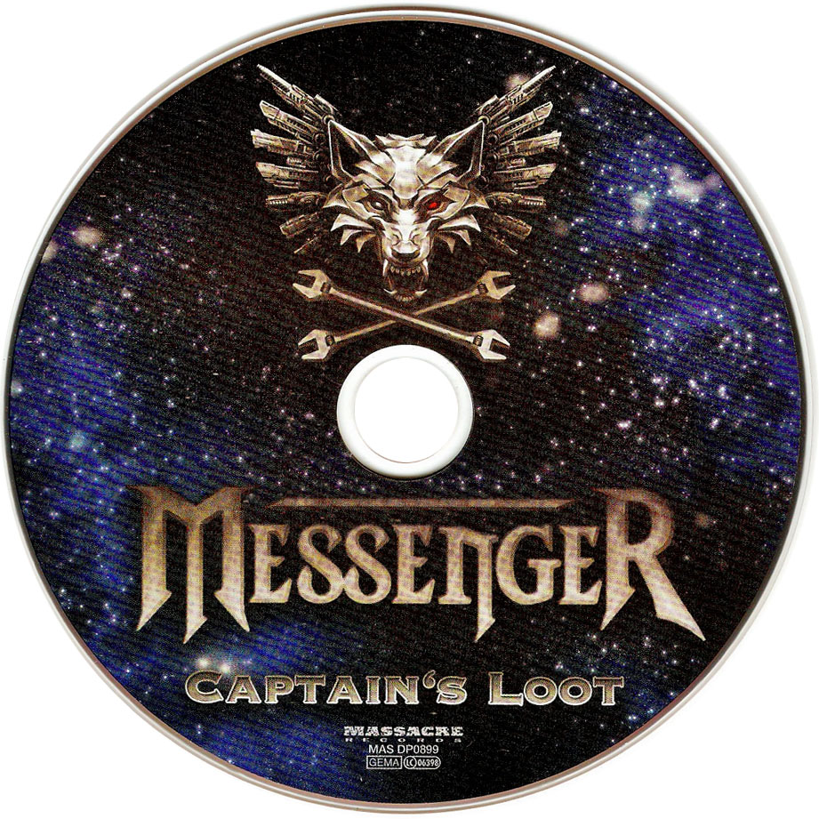 Cartula Cd de Messenger - Captain's Loot