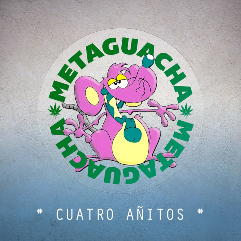 Cartula Frontal de Meta Guacha - Cuatro Aitos (Cd Single)