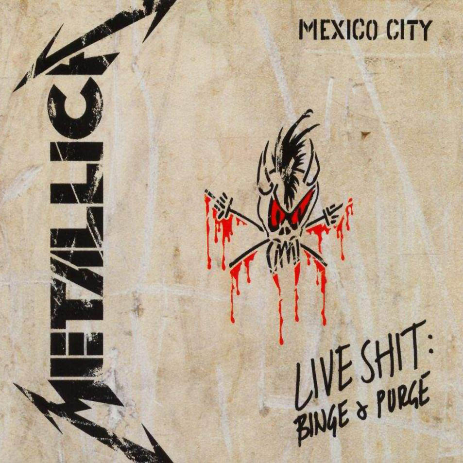 Cartula Frontal de Metallica - Live Shit: Binge & Purge