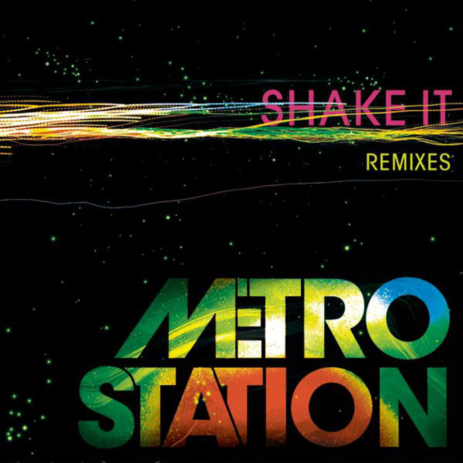 Cartula Frontal de Metro Station - Shake It (Remixes) (Cd Single)