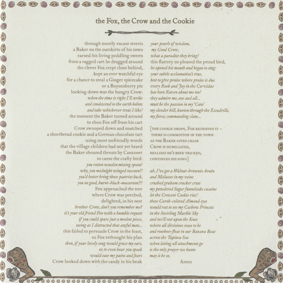 Cartula Interior Frontal de Mewithoutyou - It's All Crazy! It's All False! It's All A Dream! It's Alright
