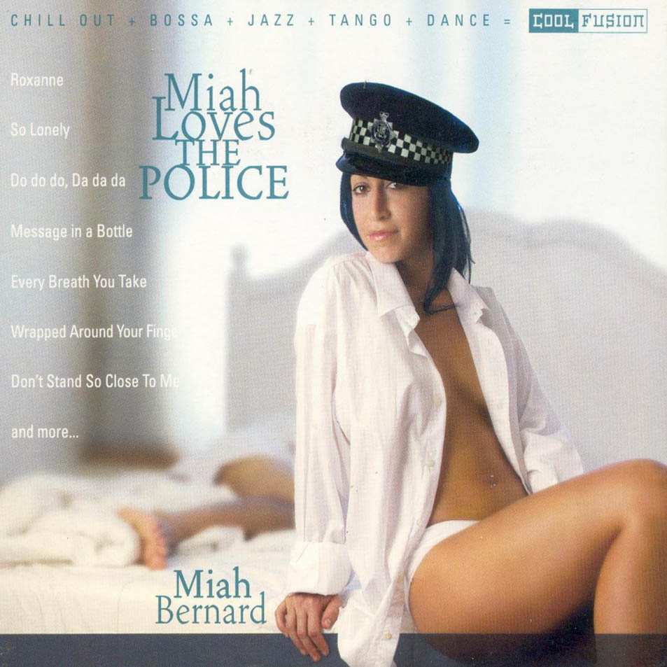 Cartula Frontal de Miah Bernard - Miah Loves The Police