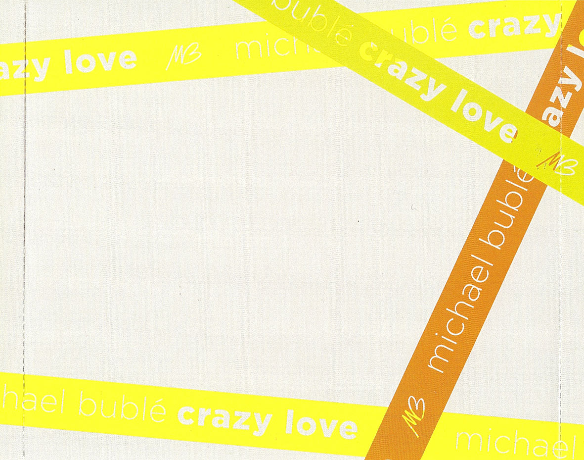Cartula Interior Trasera de Michael Buble - Crazy Love