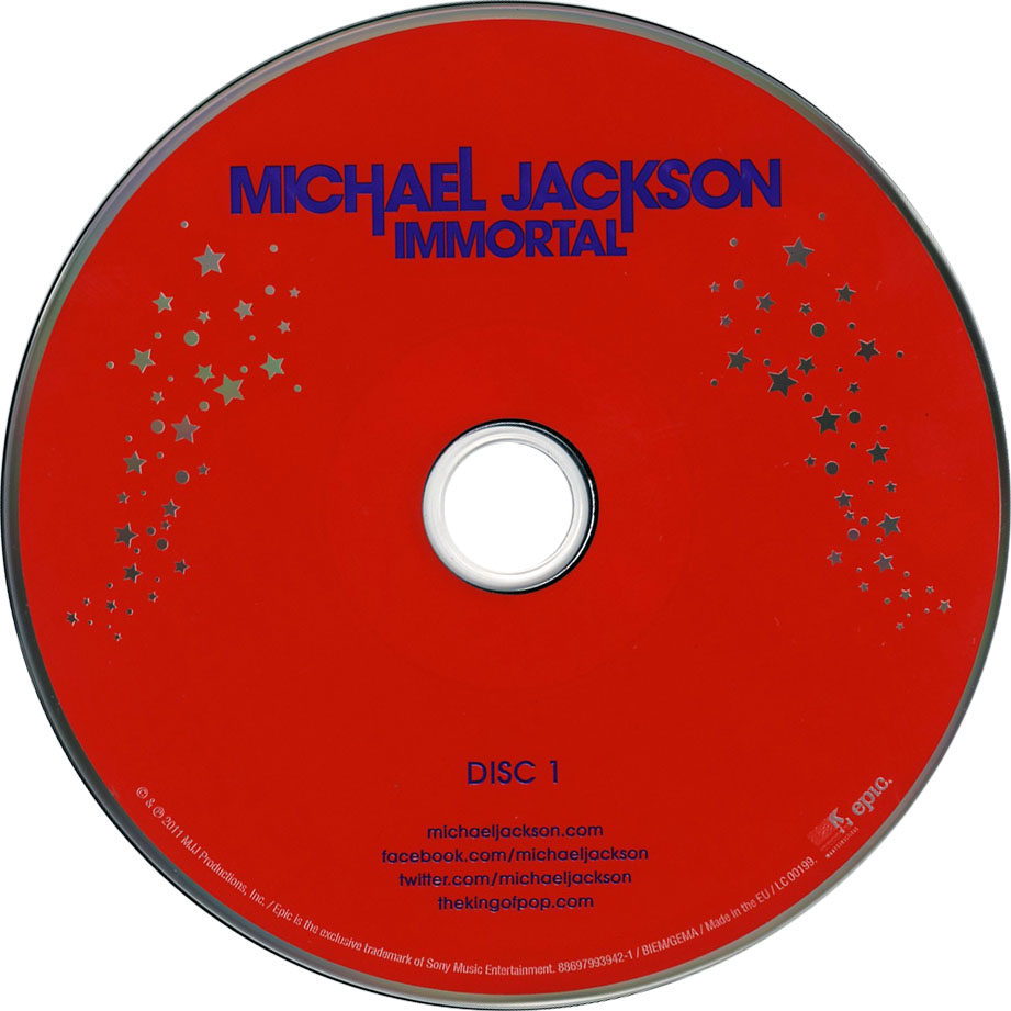 Cartula Cd1 de Michael Jackson - Immortal (Deluxe Edition)