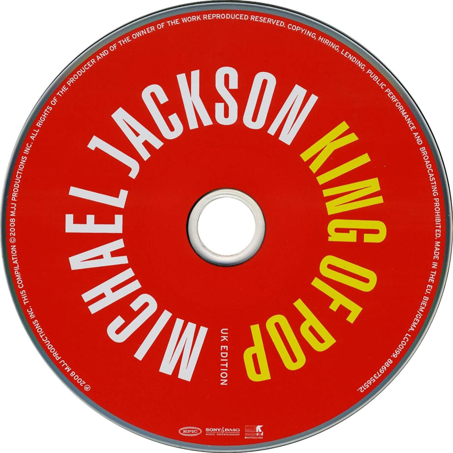 Cartula Cd de Michael Jackson - King Of Pop
