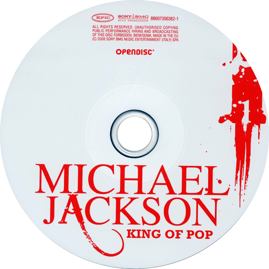 Cartula Cd1 de Michael Jackson - King Of Pop (The Italian Fans' Selection)