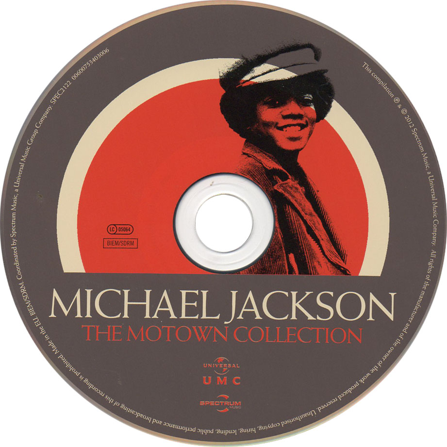 Cartula Cd de Michael Jackson - The Motown Collection