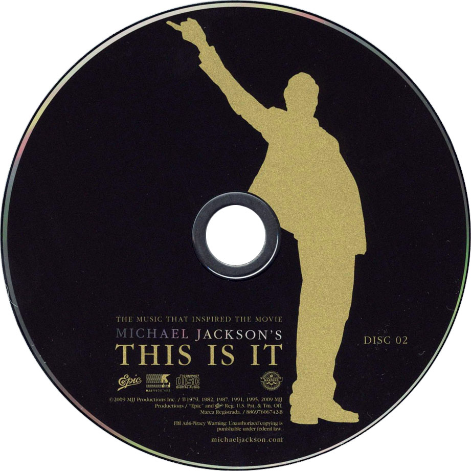 Cartula Cd2 de Michael Jackson - This Is It