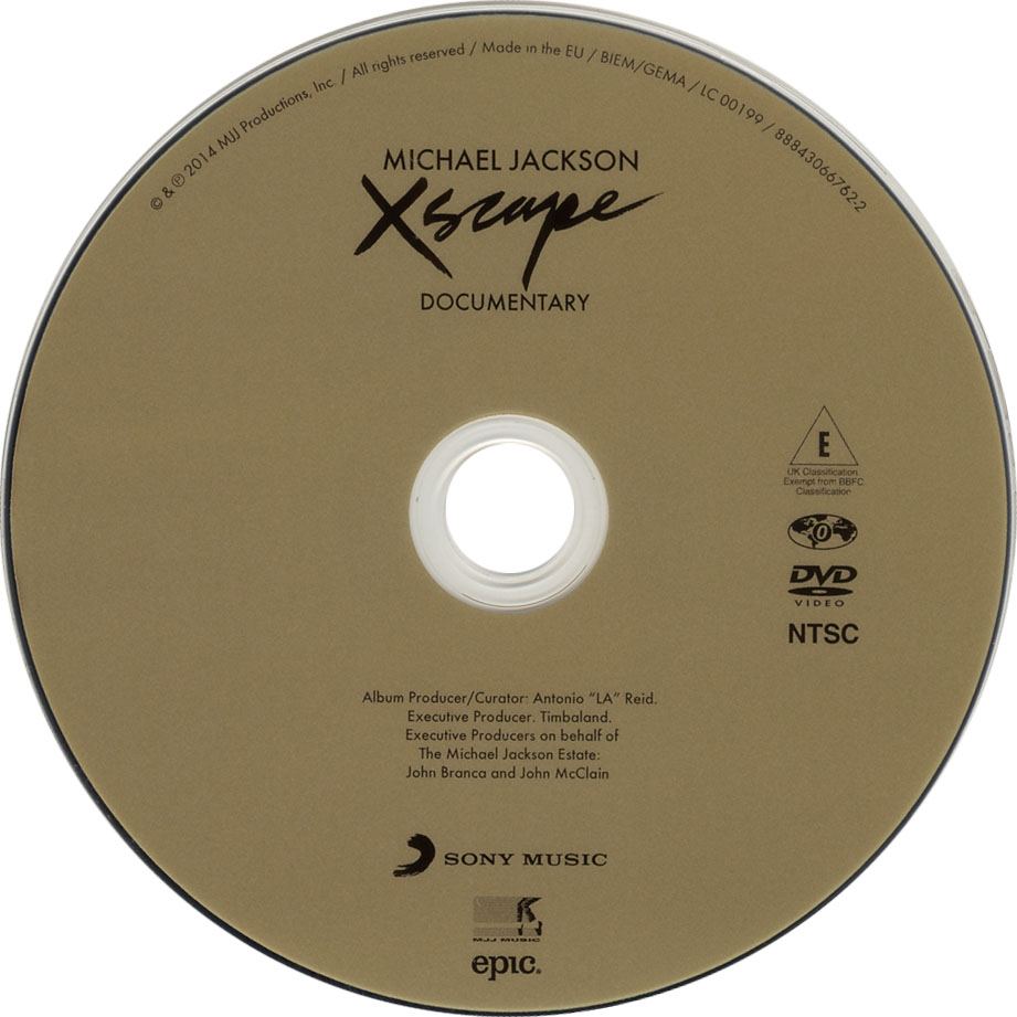 Cartula Dvd de Michael Jackson - Xscape (Deluxe Edition)