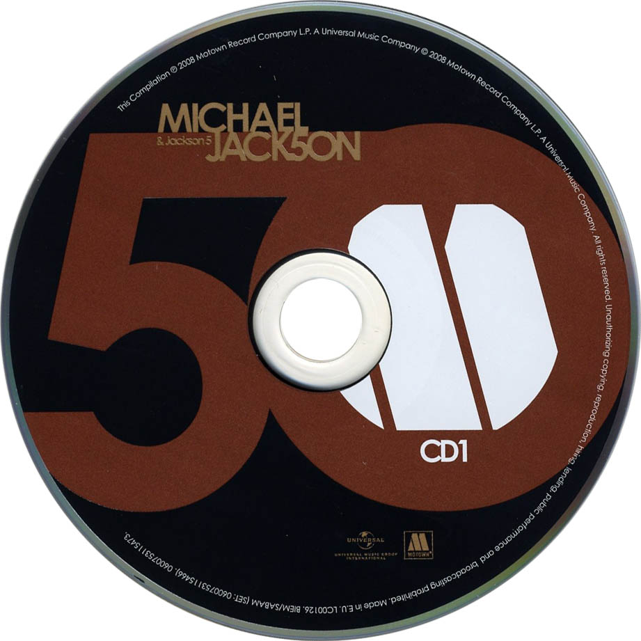 Carátula Cd1 de Michael Jackson & Jackson 5 - 50 Best Songs