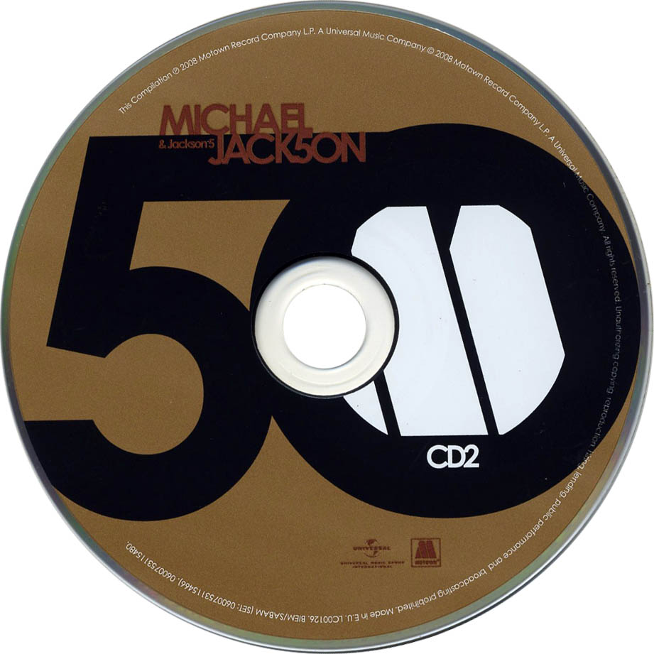Carátula Cd2 de Michael Jackson & Jackson 5 - 50 Best Songs