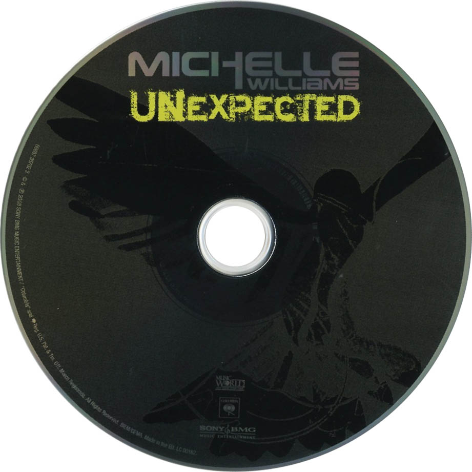 Cartula Cd de Michelle Williams - Unexpected