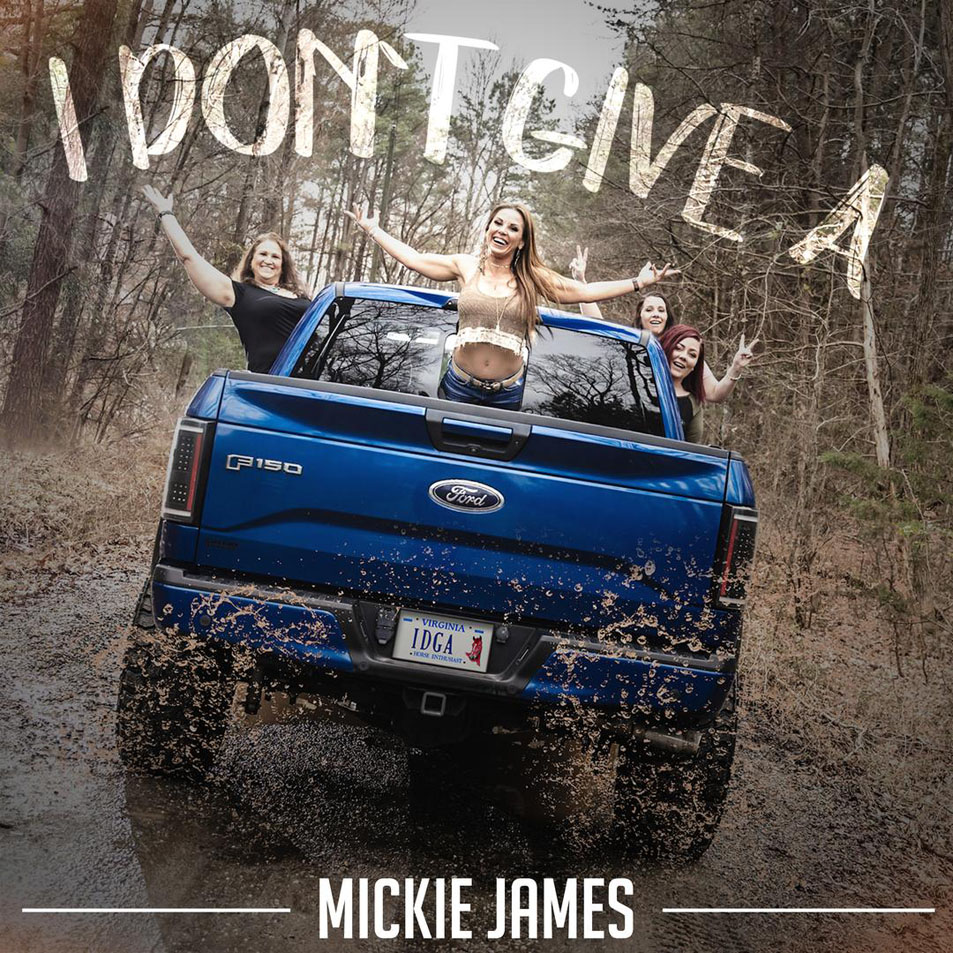 Cartula Frontal de Mickie James - I Don't Give A (Cd Single)