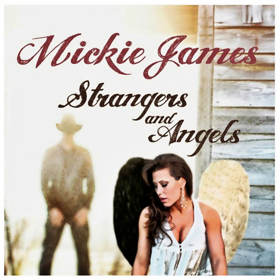 Cartula Frontal de Mickie James - Strangers And Angels