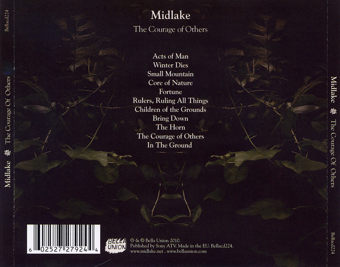 Cartula Trasera de Midlake - The Courage Of Others