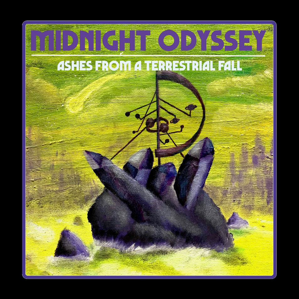 Cartula Frontal de Midnight Odyssey - Ashes From A Terrestrial Fall