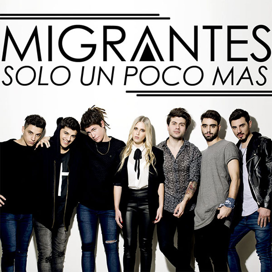Cartula Frontal de Migrantes - Solo Un Poco Mas (Cd Single)