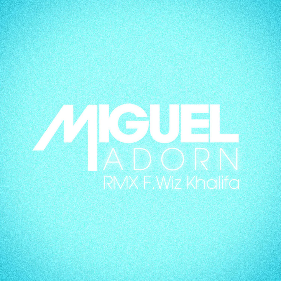 Cartula Frontal de Miguel - Adorn (Featuring Wiz Khalifa) (Remix) (Cd Single)