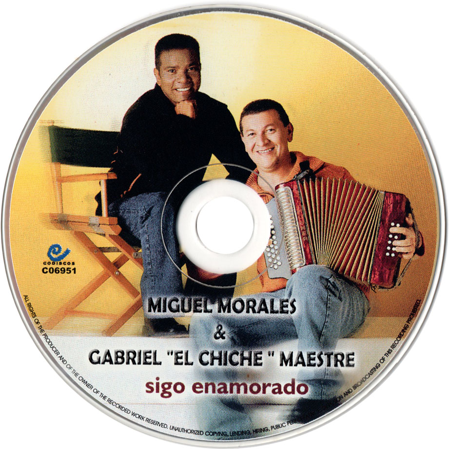 Cartula Cd de Miguel Morales & Gabriel Chiche Maestre - Sigo Enamorado