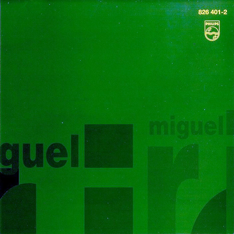 Cartula Interior Frontal de Miguel Rios - Miguel Rios (1995)