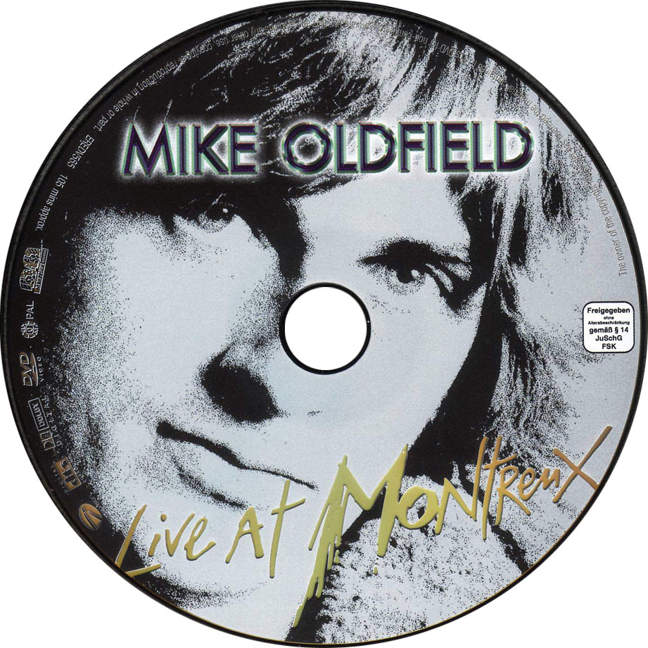 Cartula Dvd de Mike Oldfield - Live At Montreux 1981 (Dvd)