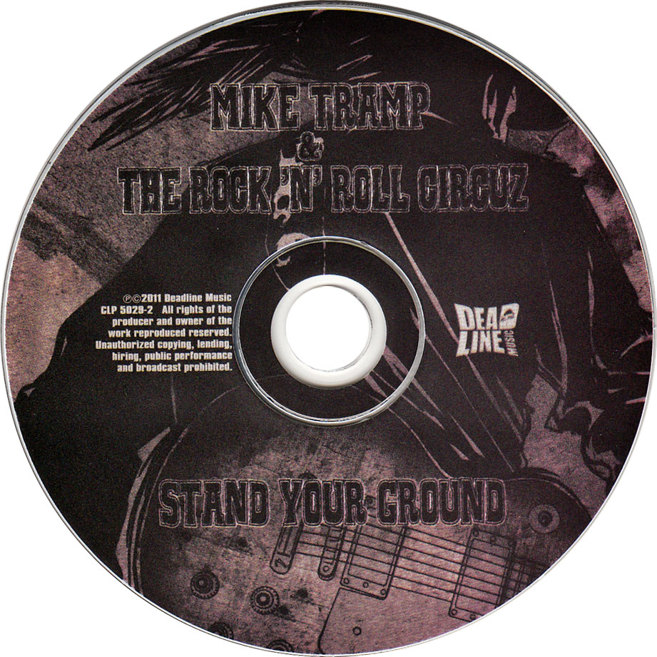 Cartula Cd de Mike Tramp - Stand Your Ground