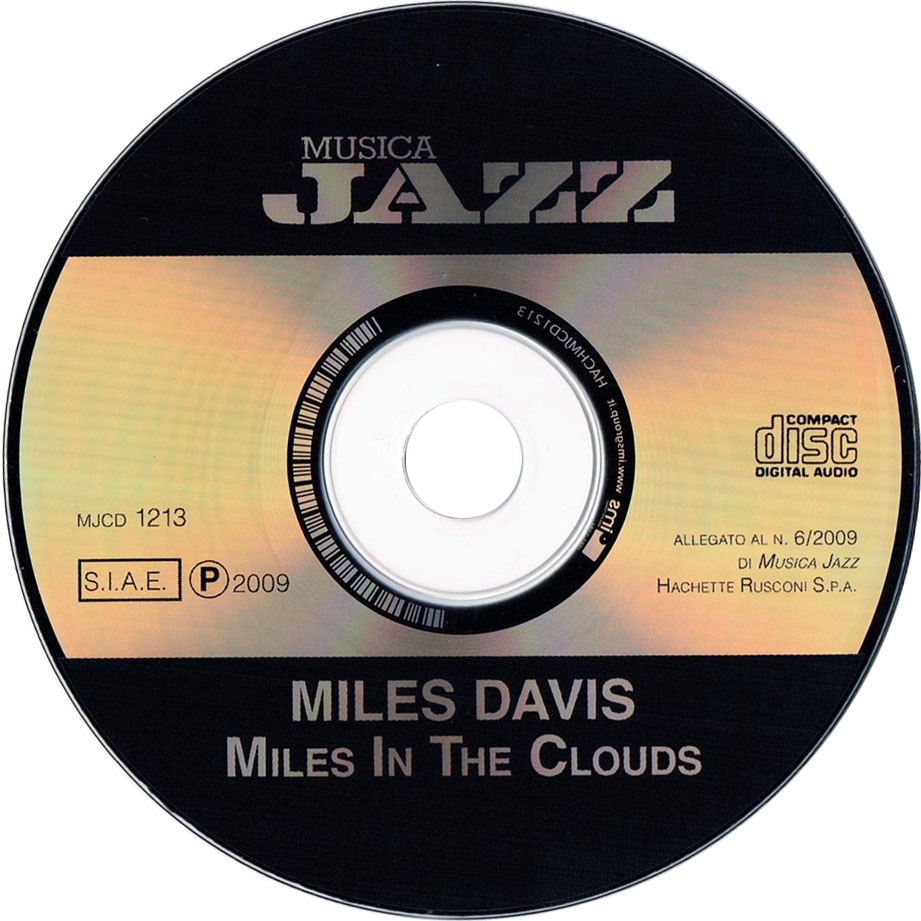 Cartula Cd de Miles Davis - Miles In The Clouds