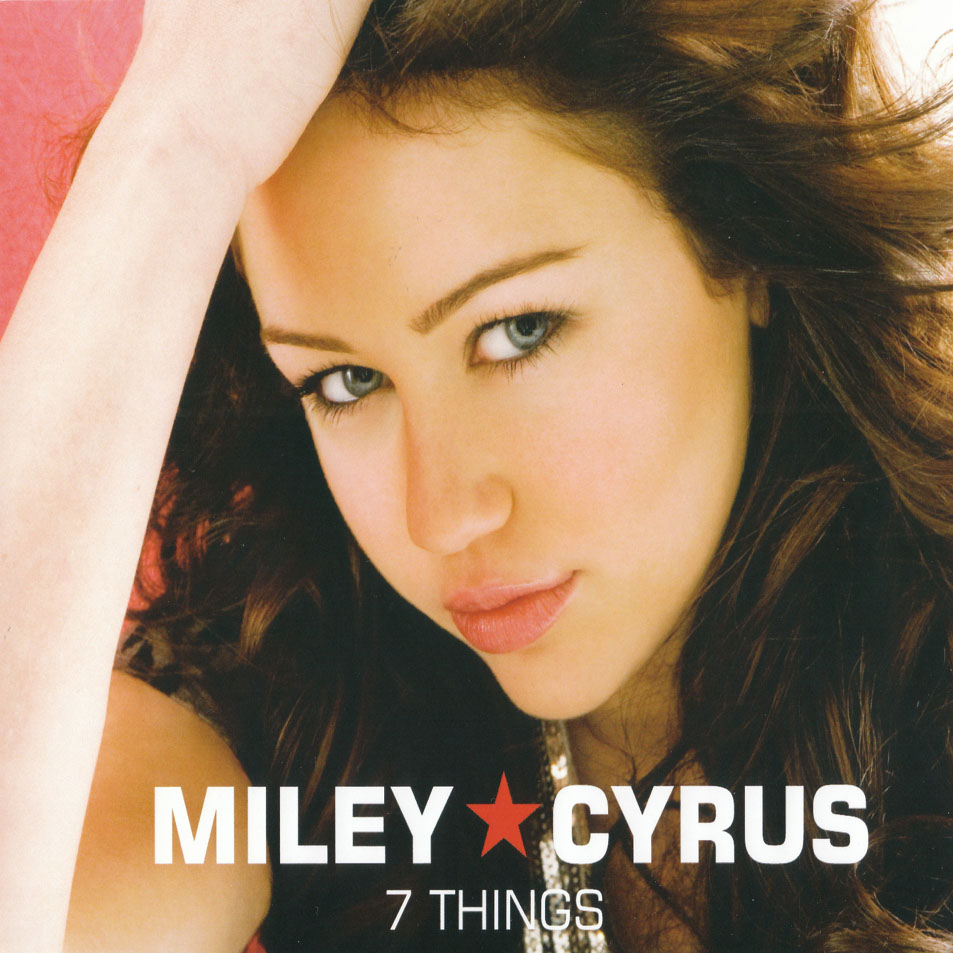 Cartula Frontal de Miley Cyrus - 7 Things (Cd Single)