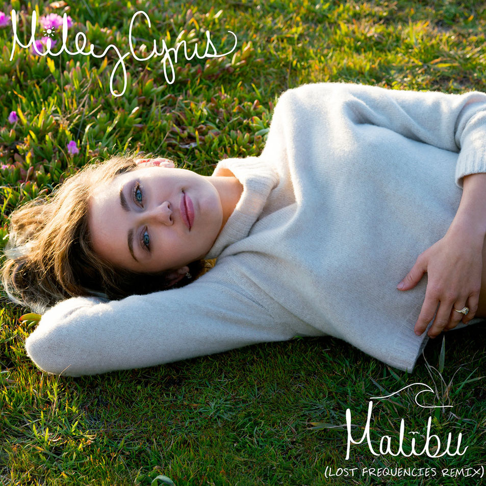 Cartula Frontal de Miley Cyrus - Malibu (Lost Frequencies Remix) (Cd Single)