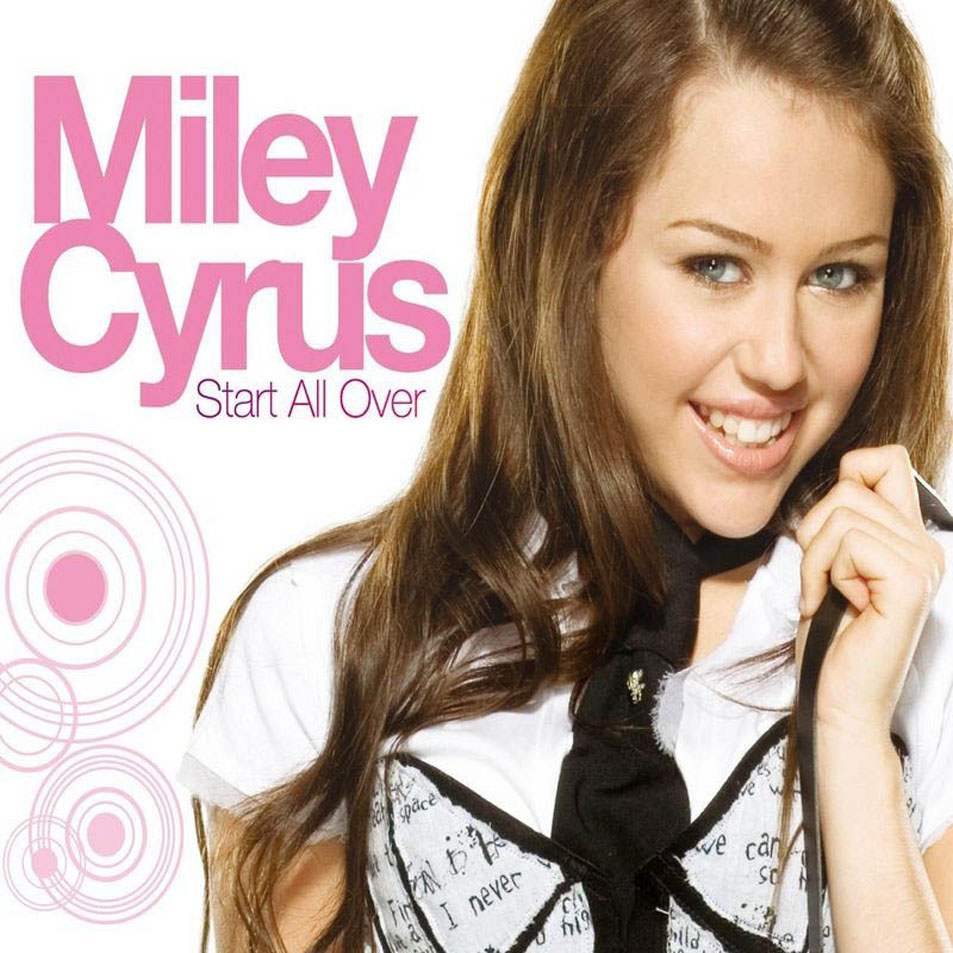Cartula Frontal de Miley Cyrus - Start All Over (Cd Single)