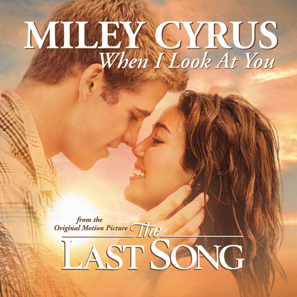 Cartula Frontal de Miley Cyrus - When I Look At You (Cd Single)