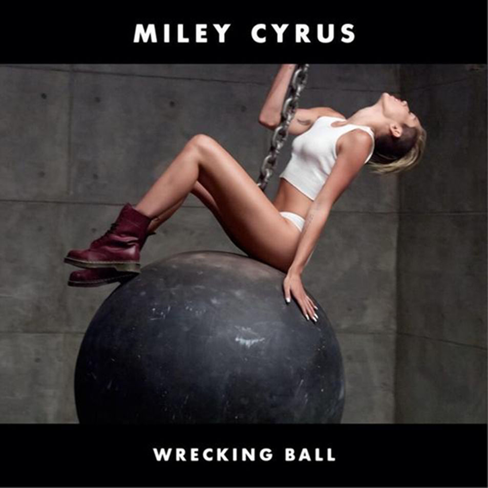 Cartula Frontal de Miley Cyrus - Wrecking Ball (Cd Single)