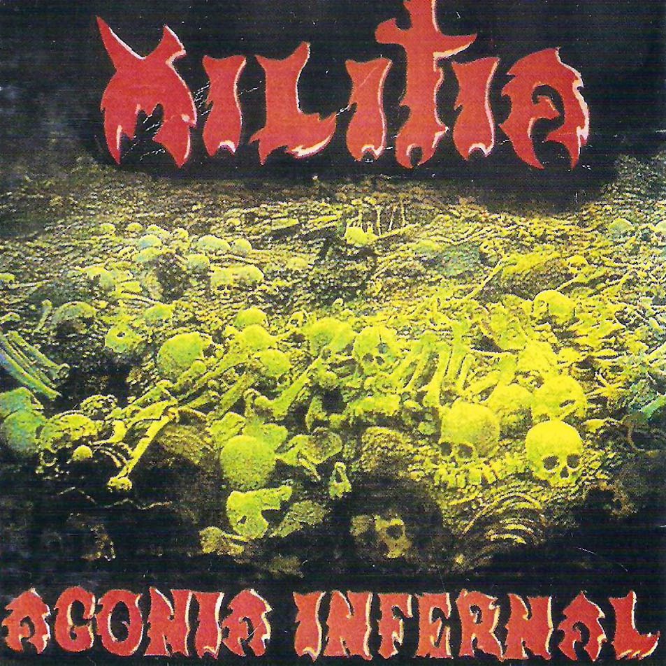 Cartula Frontal de Militia - Agonia Infernal