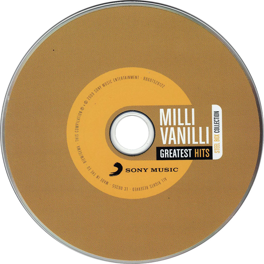 Cartula Cd de Milli Vanilli - Greatest Hits (Steel Box Collection)