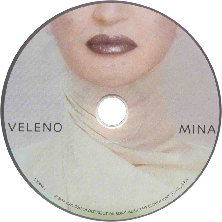 Cartula Cd de Mina - Veleno