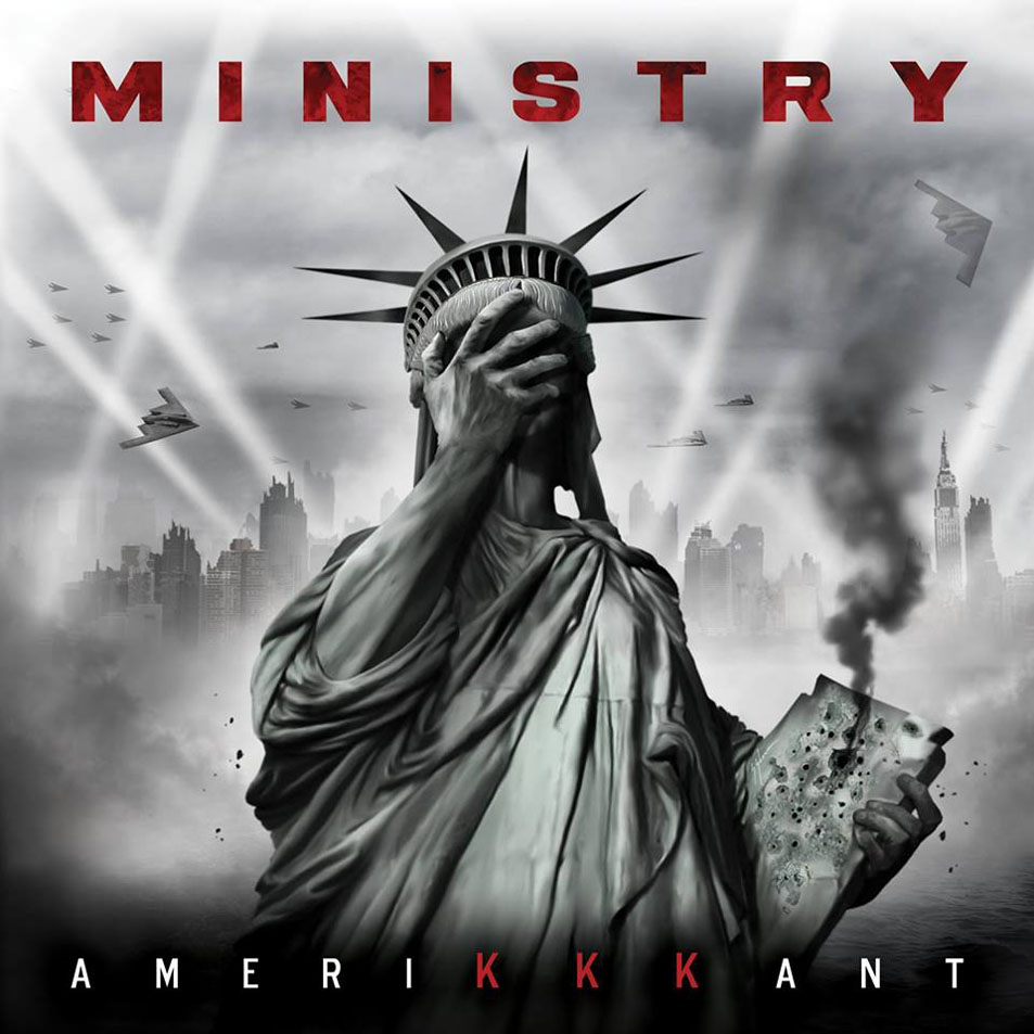 Cartula Frontal de Ministry - Amerikkkant