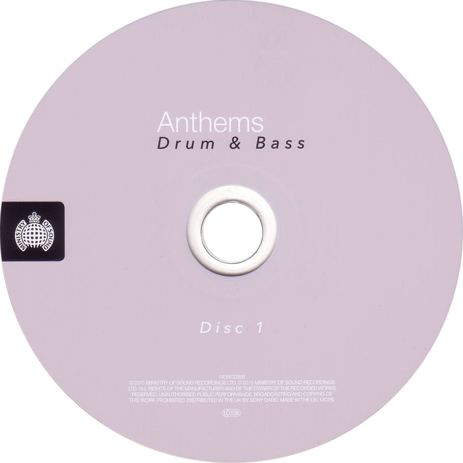 Cartula Cd3 de Ministry Of Sound: Anthems Drum & Bass