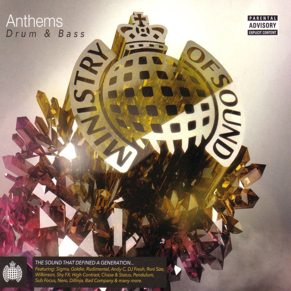 Cartula Frontal de Ministry Of Sound: Anthems Drum & Bass