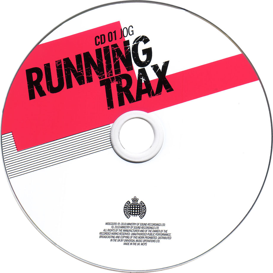Cartula Cd1 de Ministry Of Sound Running Trax