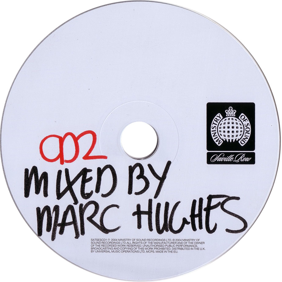 Cartula Cd2 de Ministry Of Sound Saturday Sessions