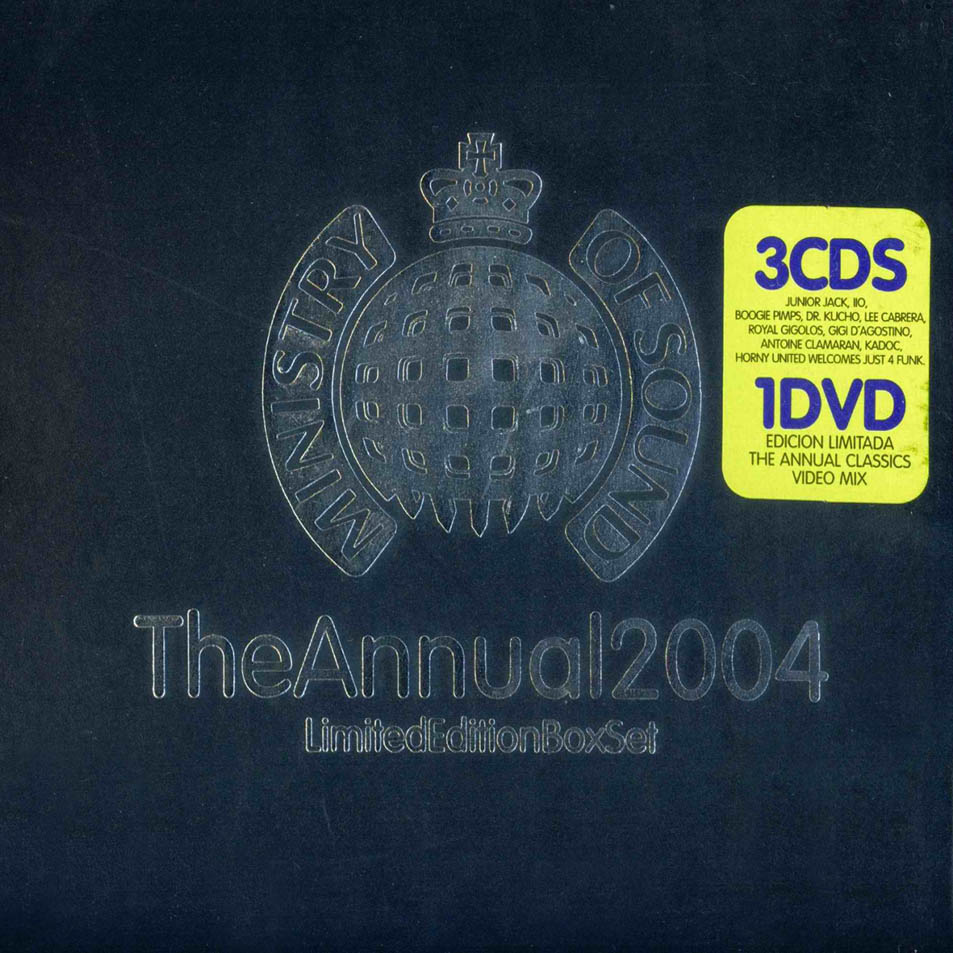 Cartula Frontal de Ministry Of Sound The Annual 2004 (Limited Edition Box Set)