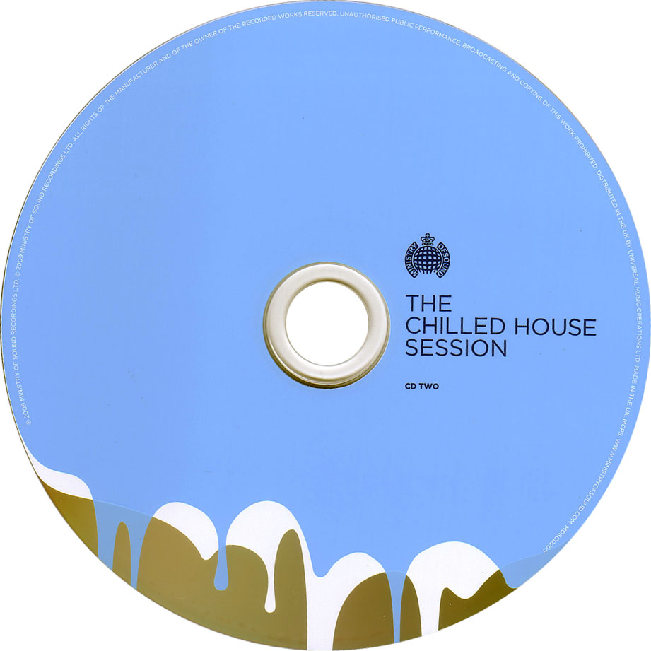 Cartula Cd2 de Ministry Of Sound: The Chilled House Session