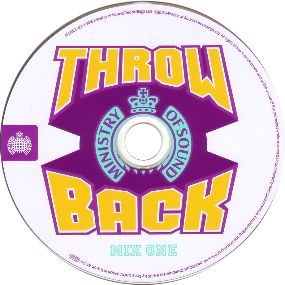 Cartula Cd1 de Ministry Of Sound: Throwback Old Skool Anthems