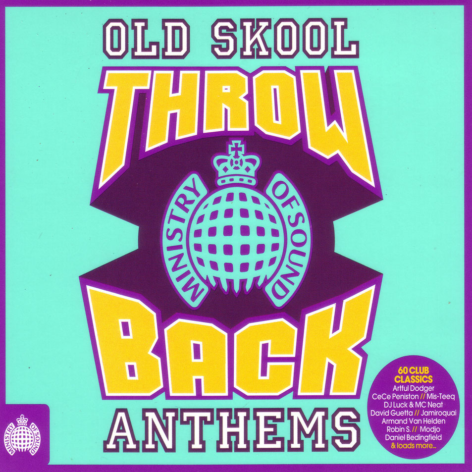 Carátula Frontal De Ministry Of Sound: Throwback Old Skool Anthems ...